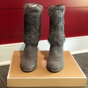 Michael Kors Faye Bootie Suede